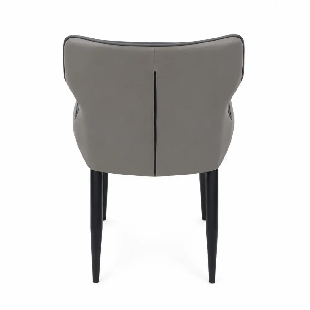 Modern Accent Dining Chair-Orange - Image 4