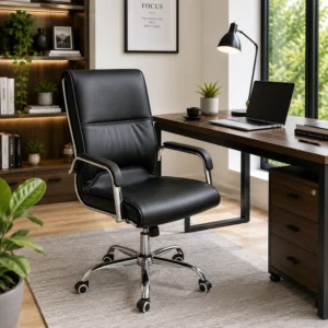 Premium Executive High-Back Swivel Office Chair