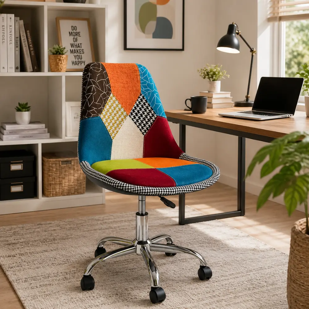 Multi-Pattern Swivel Office Chair