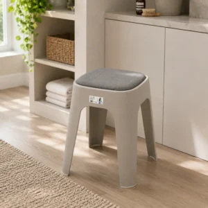 Soft Cushion Plastic Utility Stool