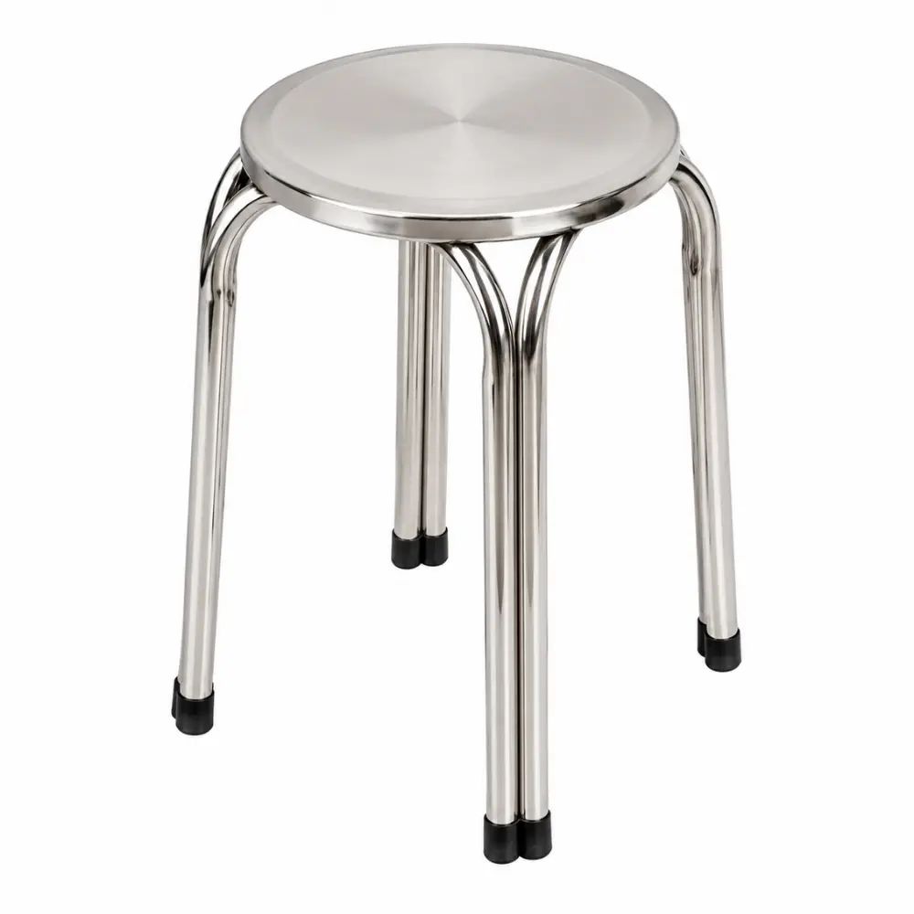 Stainless Steel Round Stool - Image 2