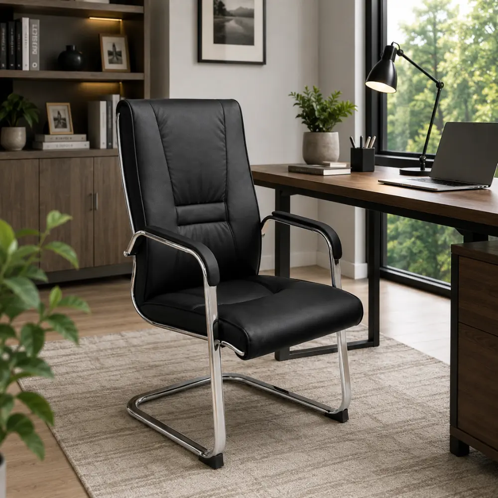 Modern Comfort High-Back Visitor Chair